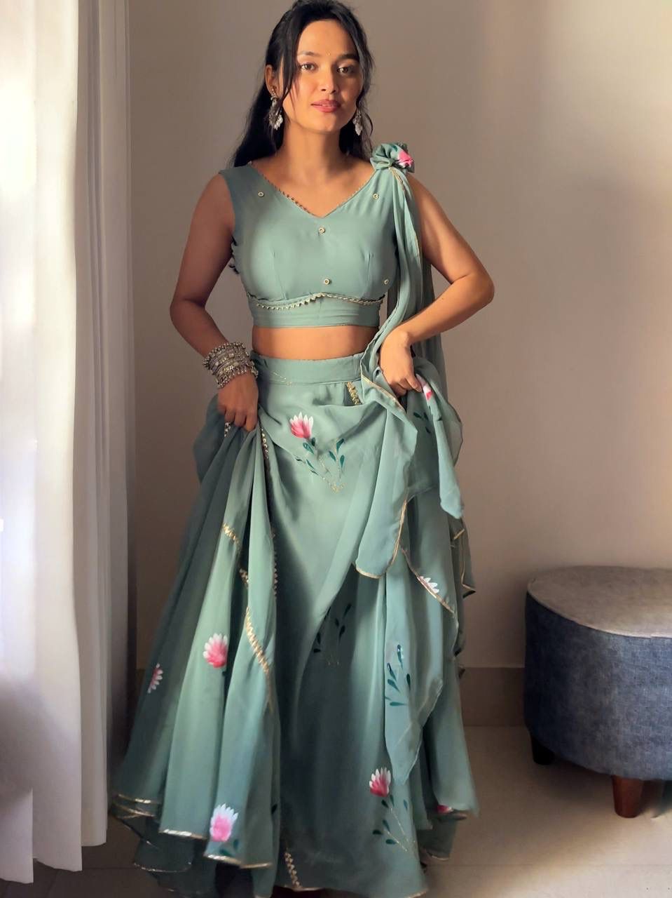 Exclusive Real shoot Design lehnga