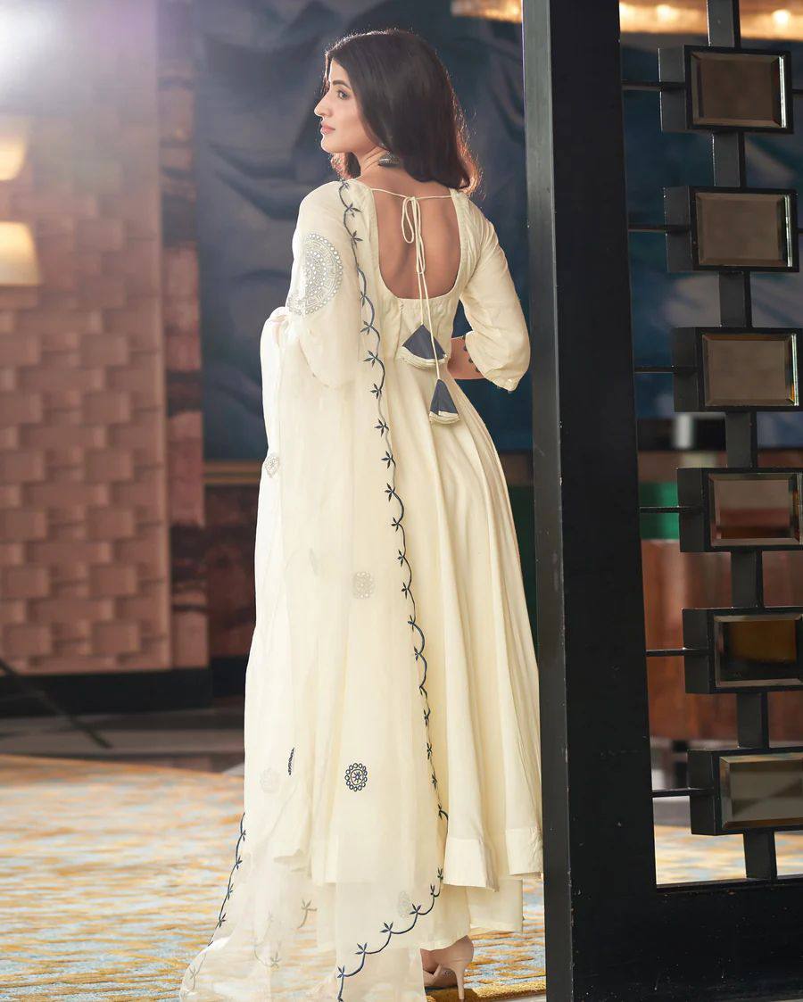 Georgette Anarkali Gown