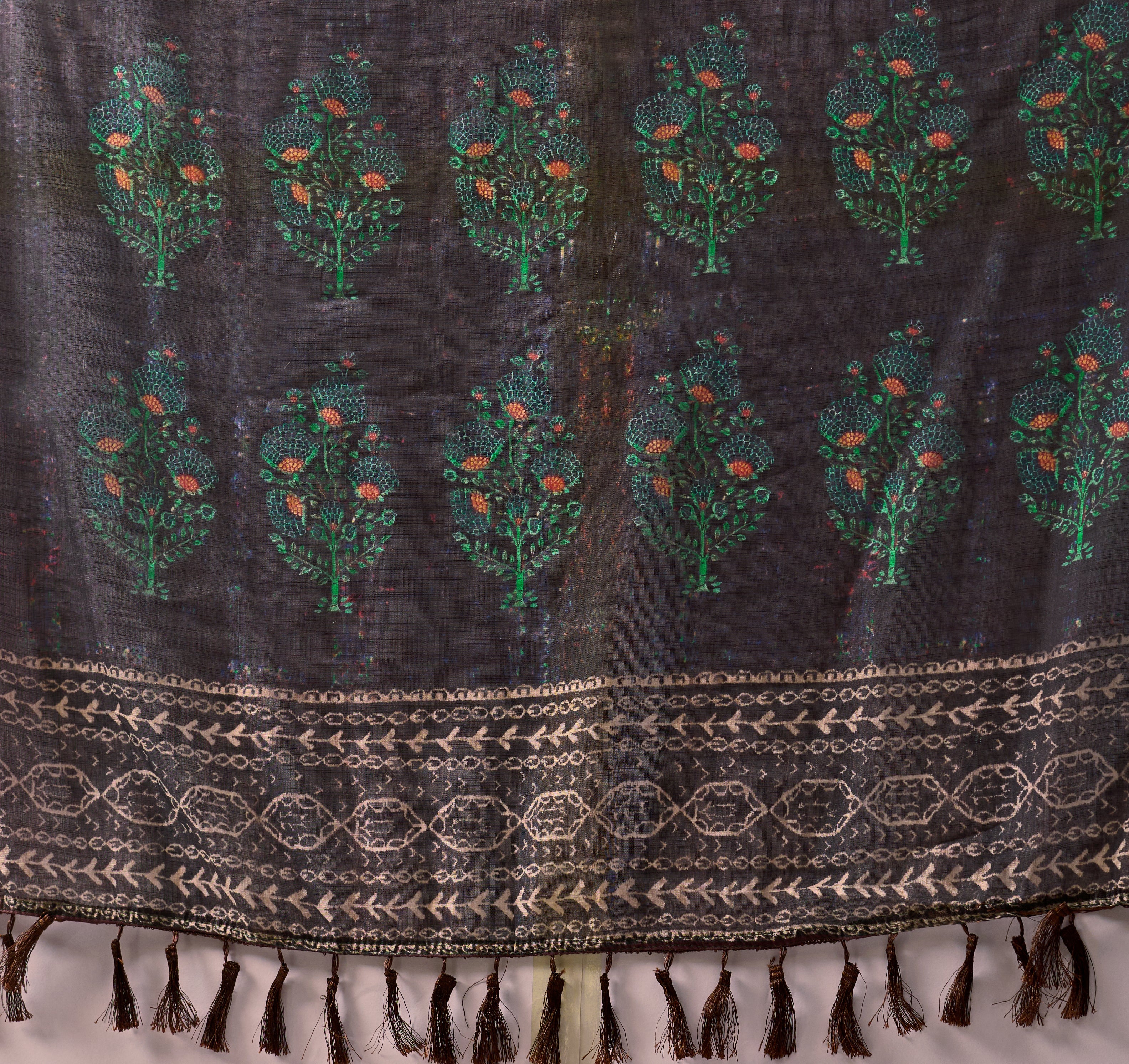 Royal Heritage Linen Cotton Saree