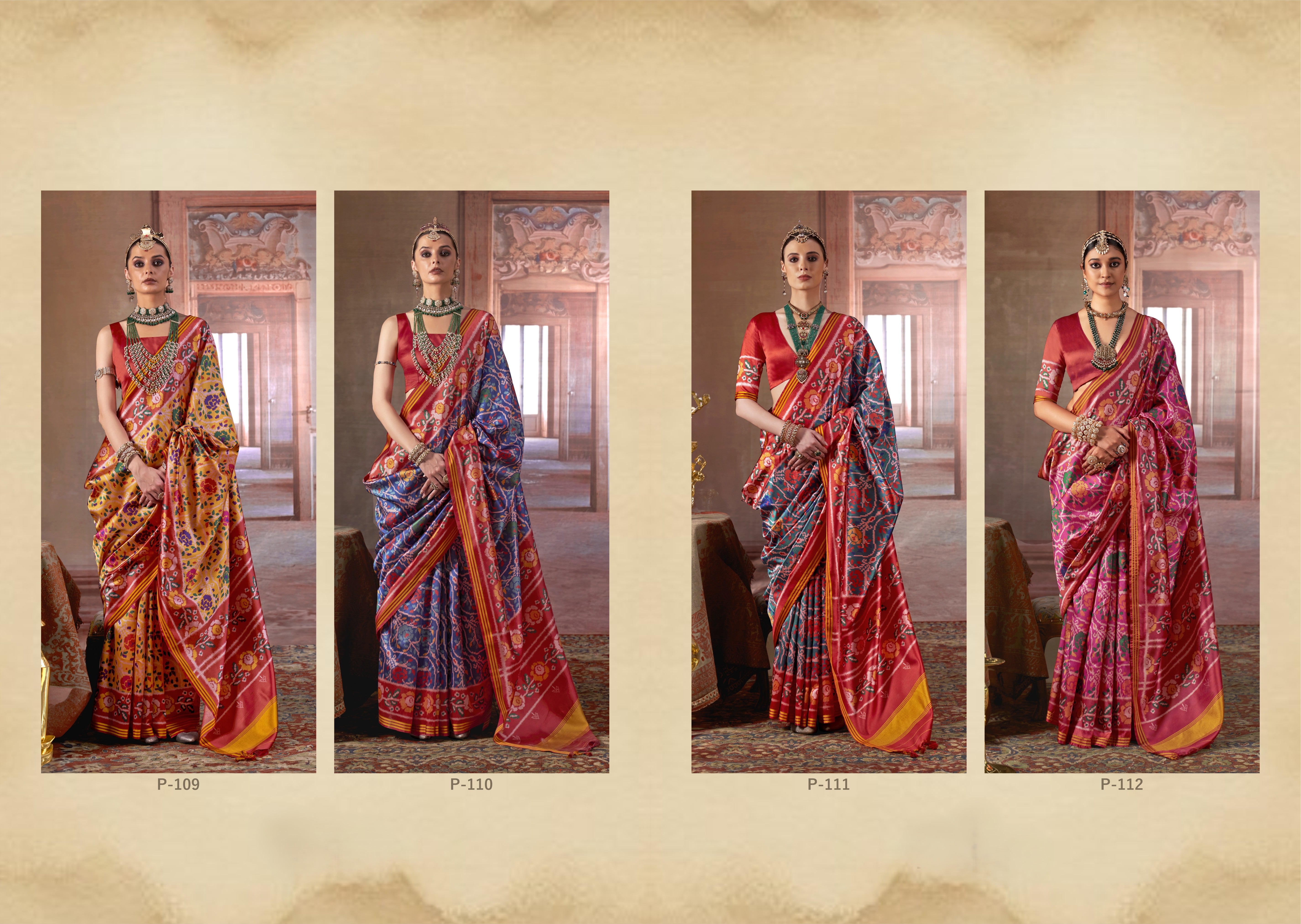 Luxury Traditional Patola Sarees with Royal Charm