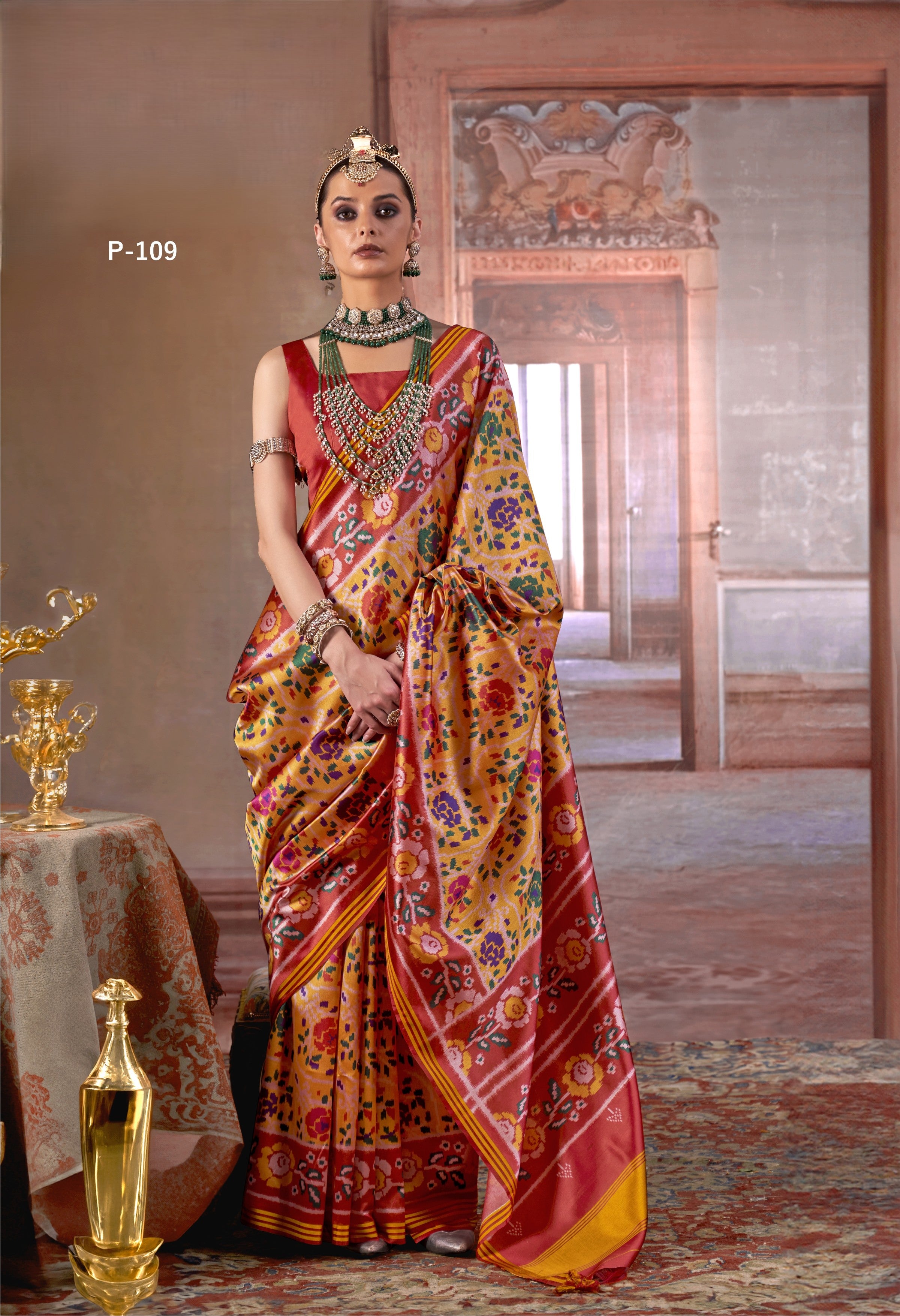 Luxury Traditional Patola Sarees with Royal Charm