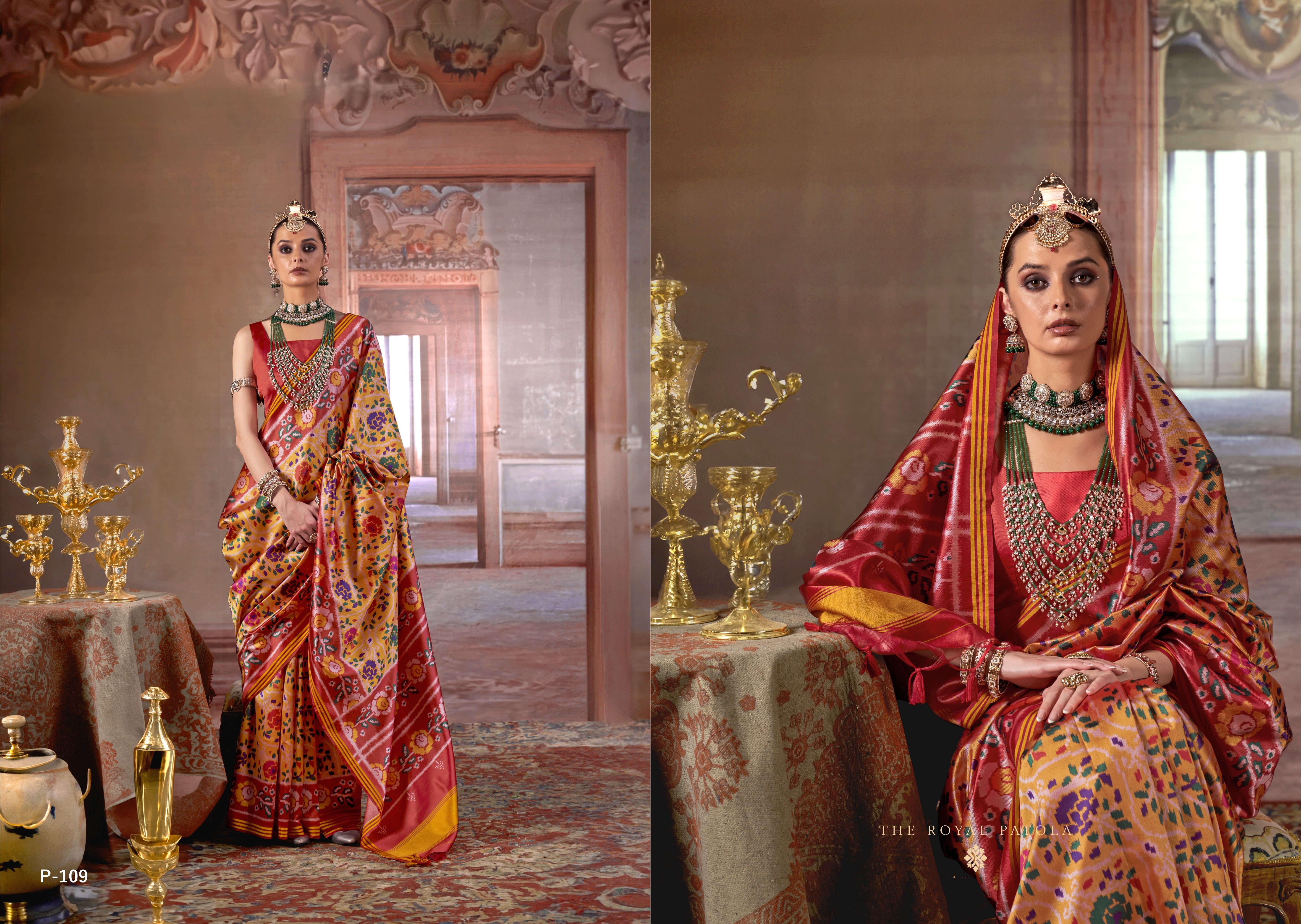 Luxury Traditional Patola Sarees with Royal Charm