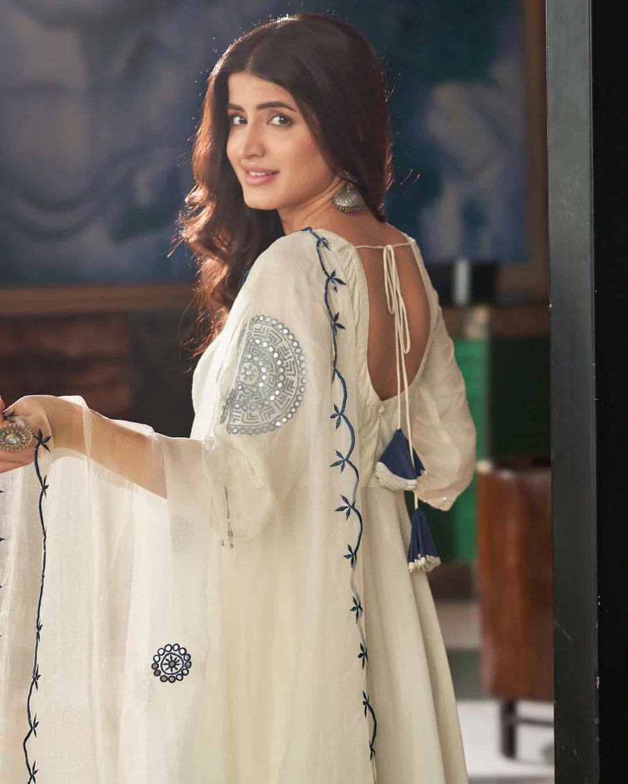 Georgette Anarkali Gown