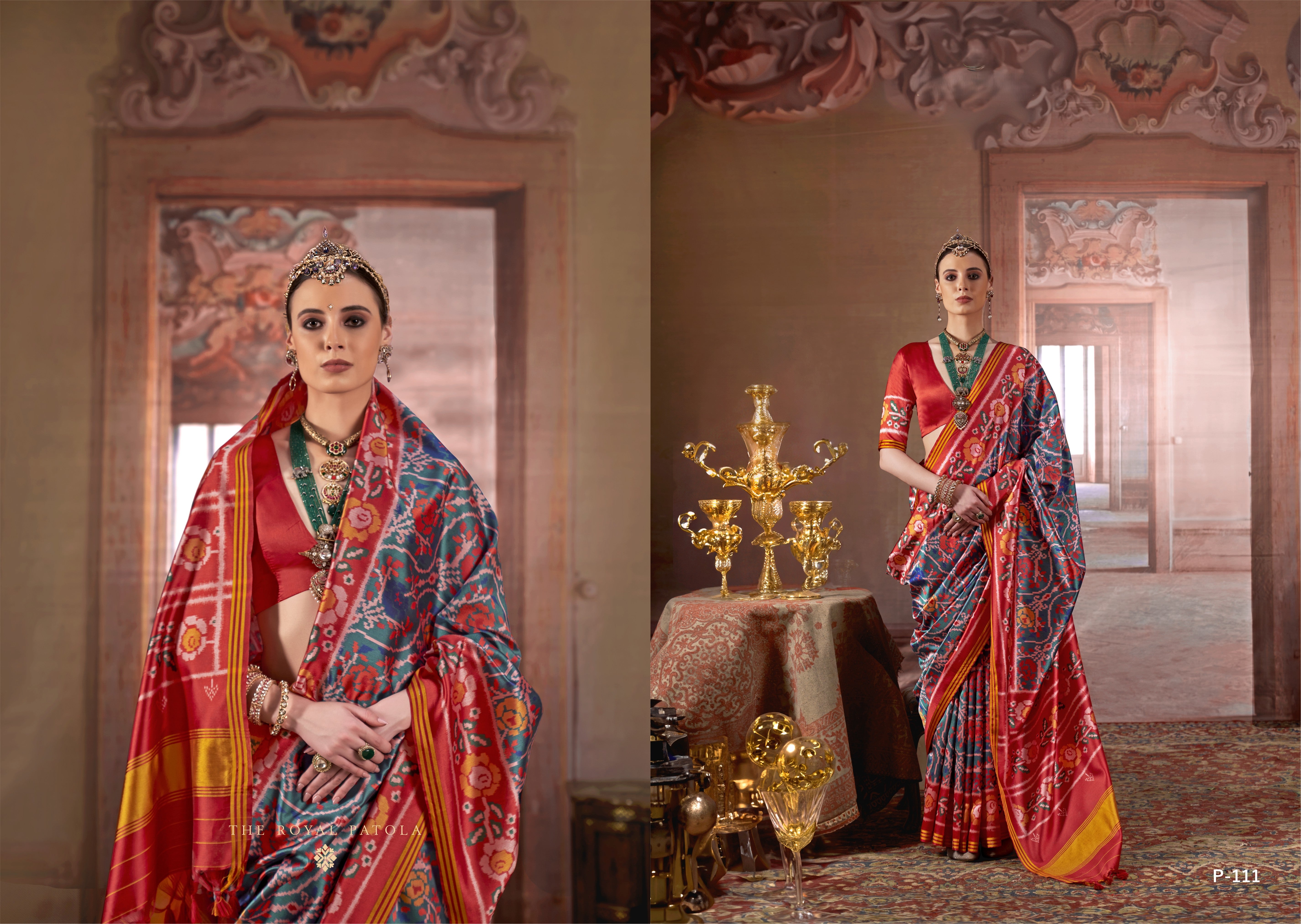 Luxury Traditional Patola Sarees with Royal Charm