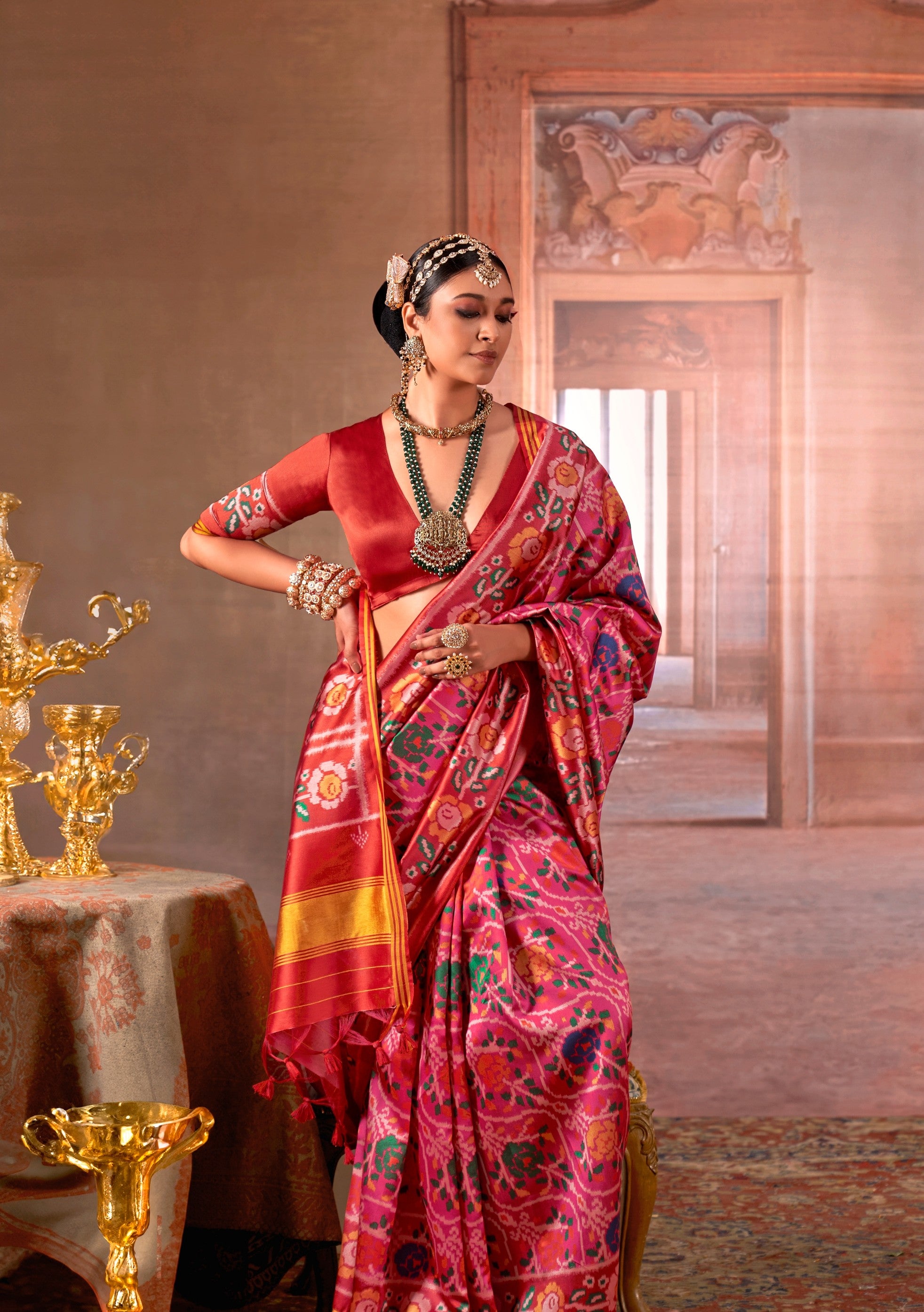 Luxury Traditional Patola Sarees with Royal Charm