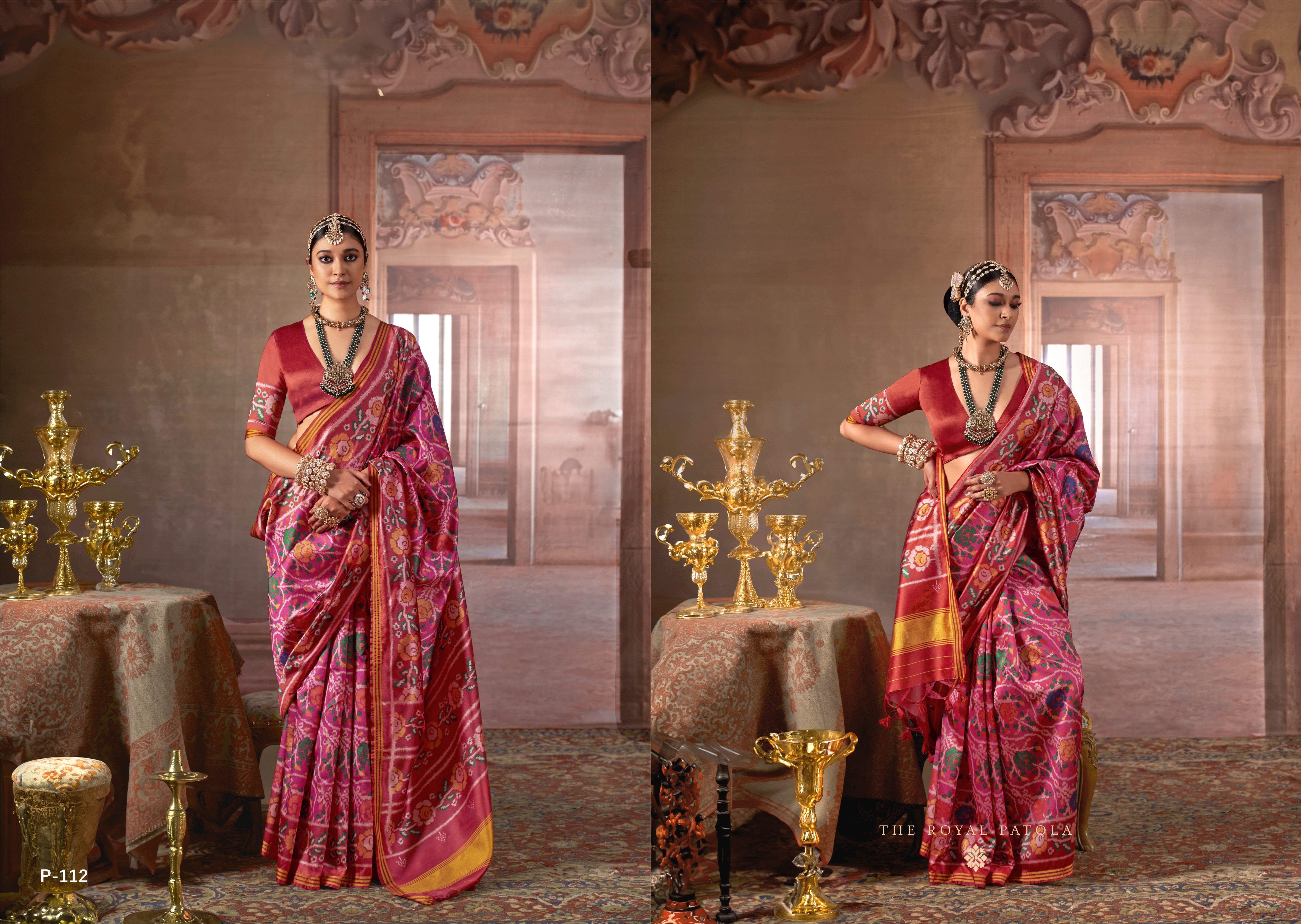 Luxury Traditional Patola Sarees with Royal Charm