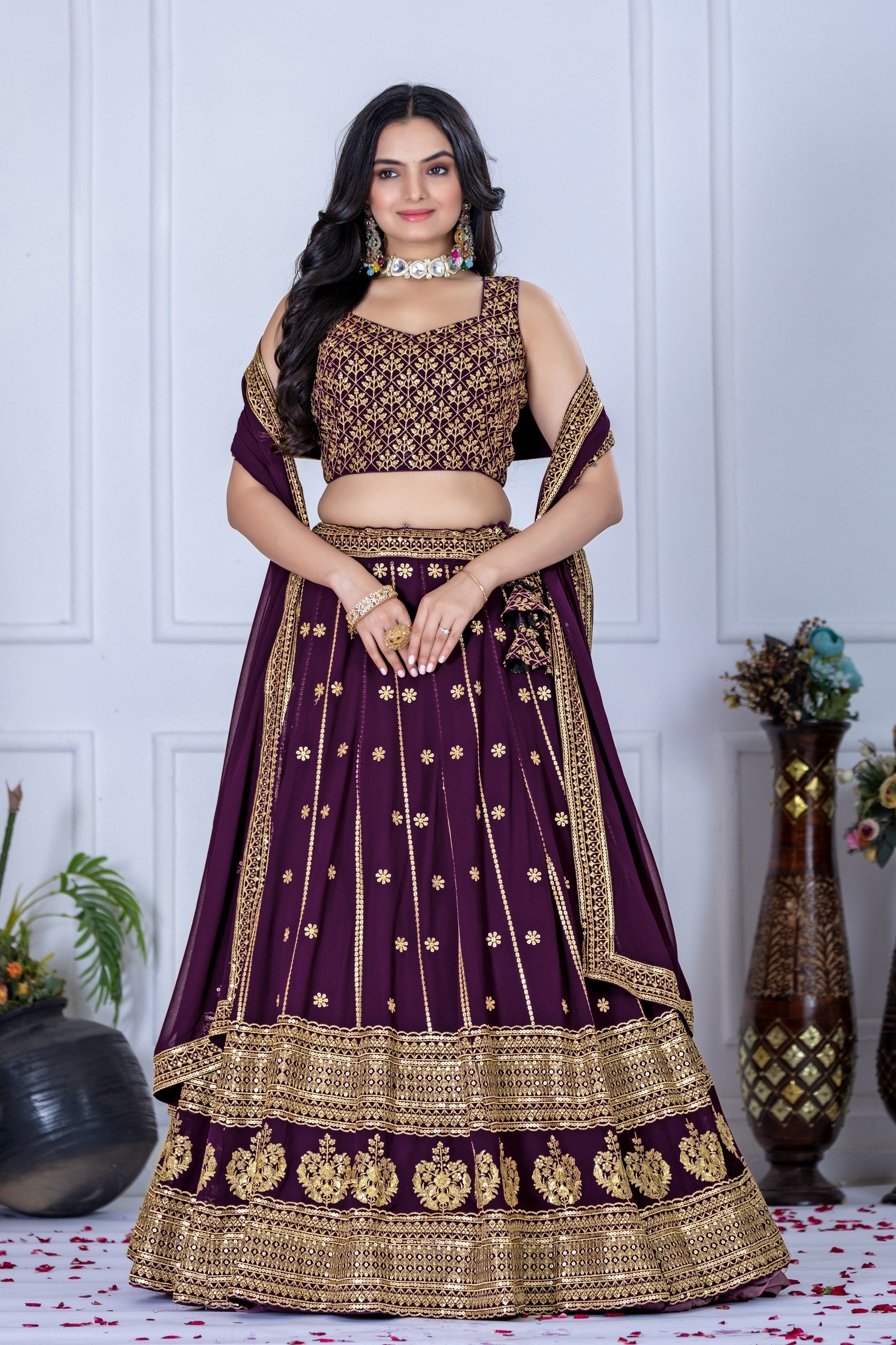 Royal threads Modern souls Presenting our latest lehenga collection
