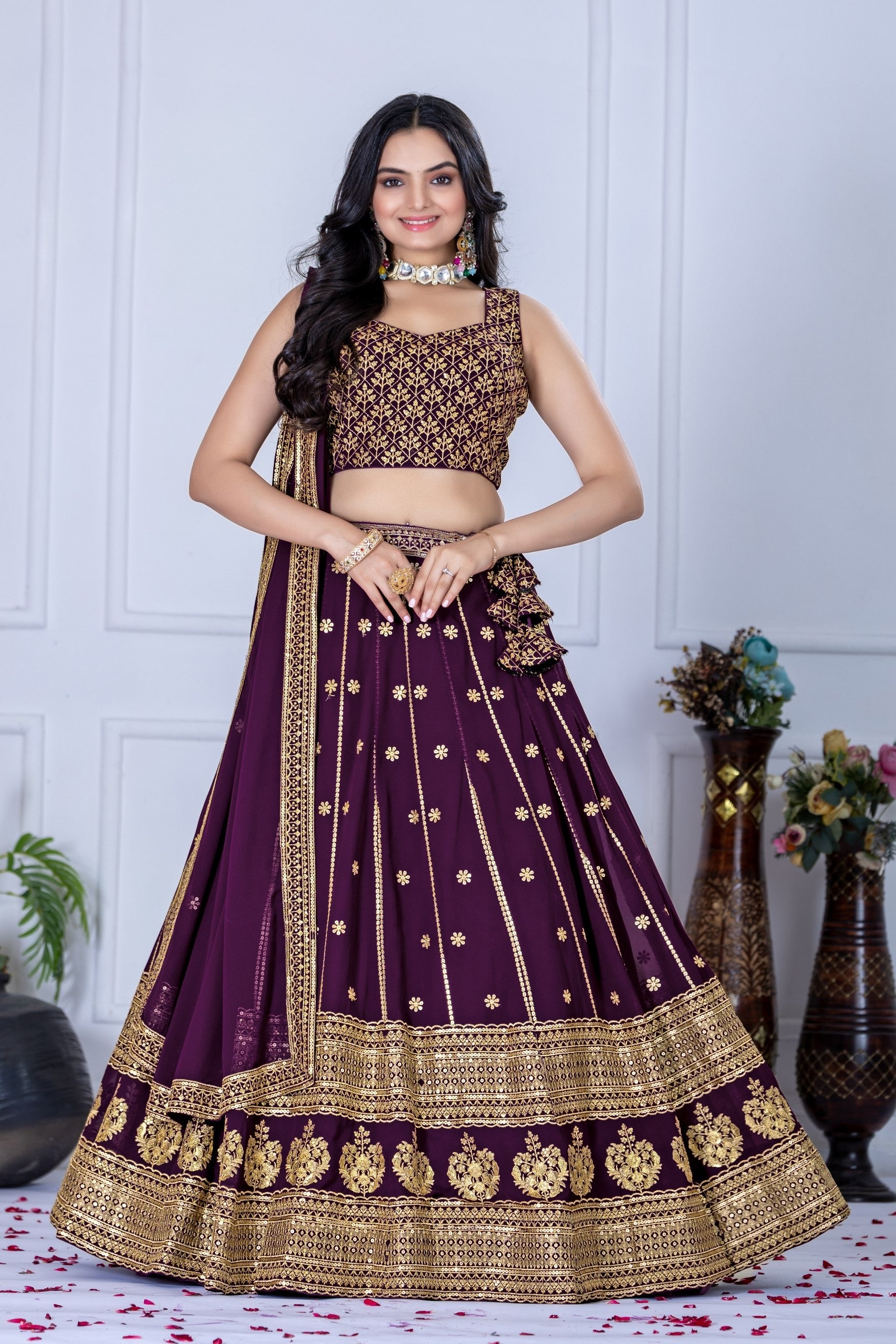 Royal threads Modern souls Presenting our latest lehenga collection