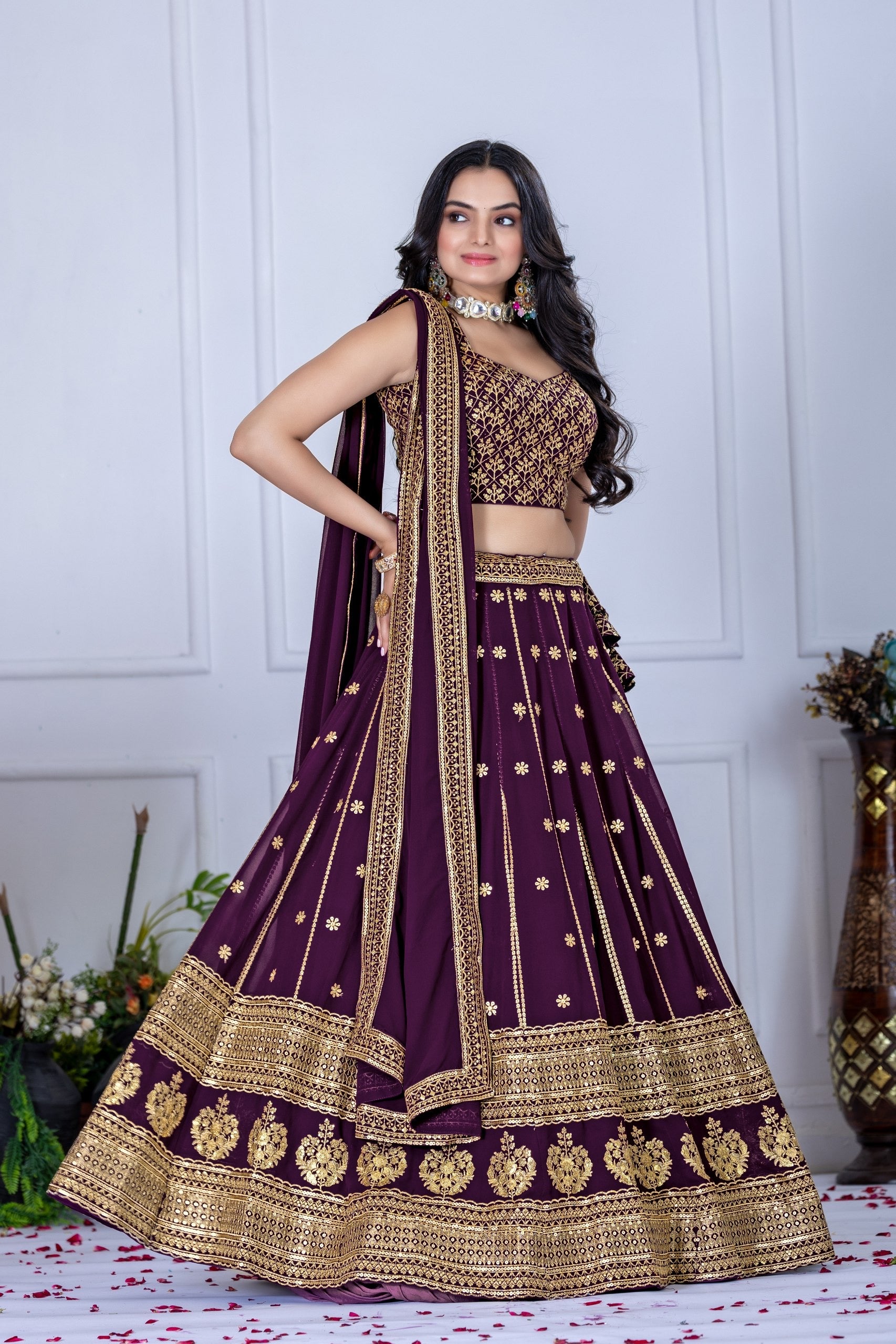 Royal threads Modern souls Presenting our latest lehenga collection