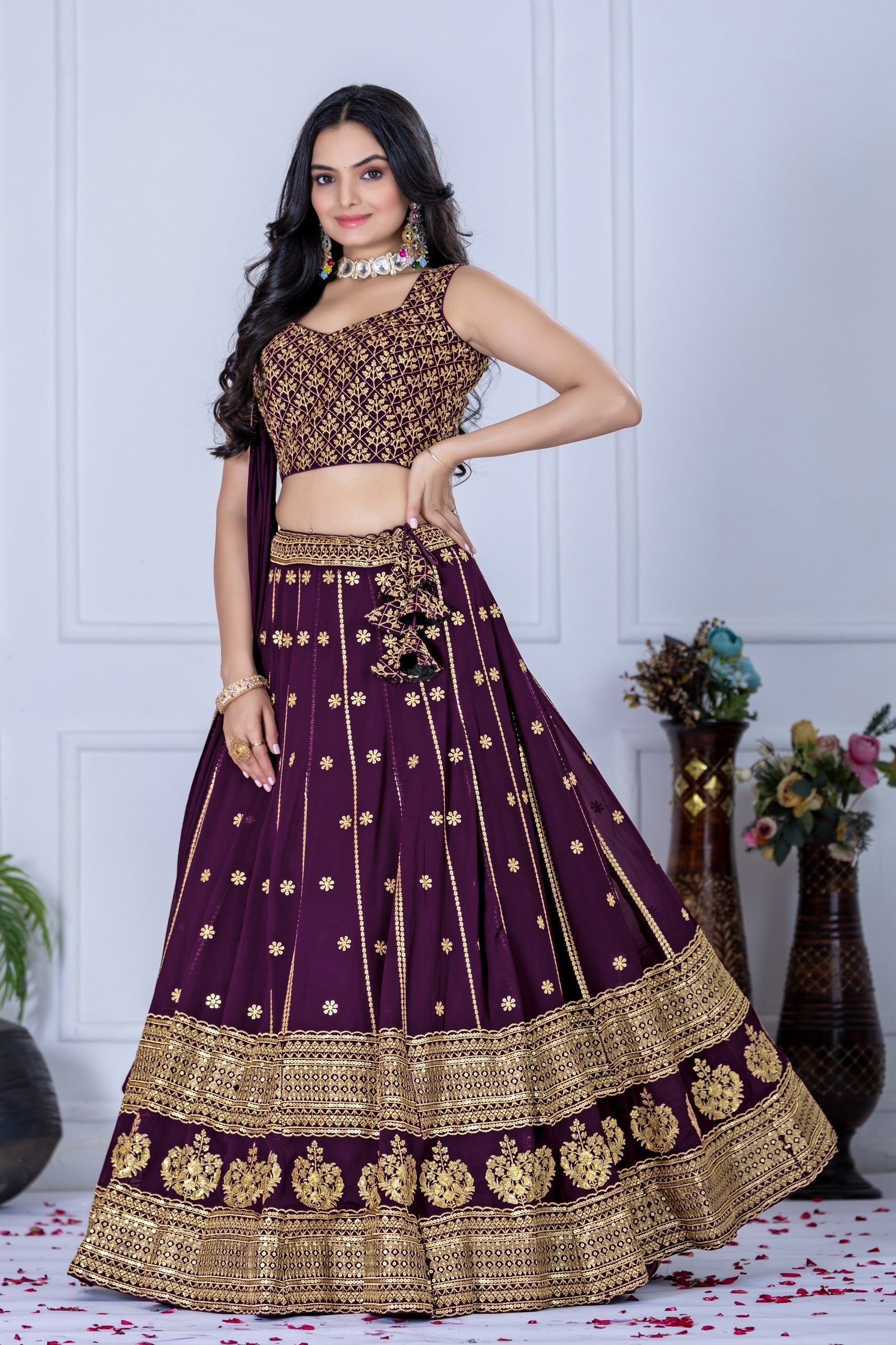 Royal threads Modern souls Presenting our latest lehenga collection
