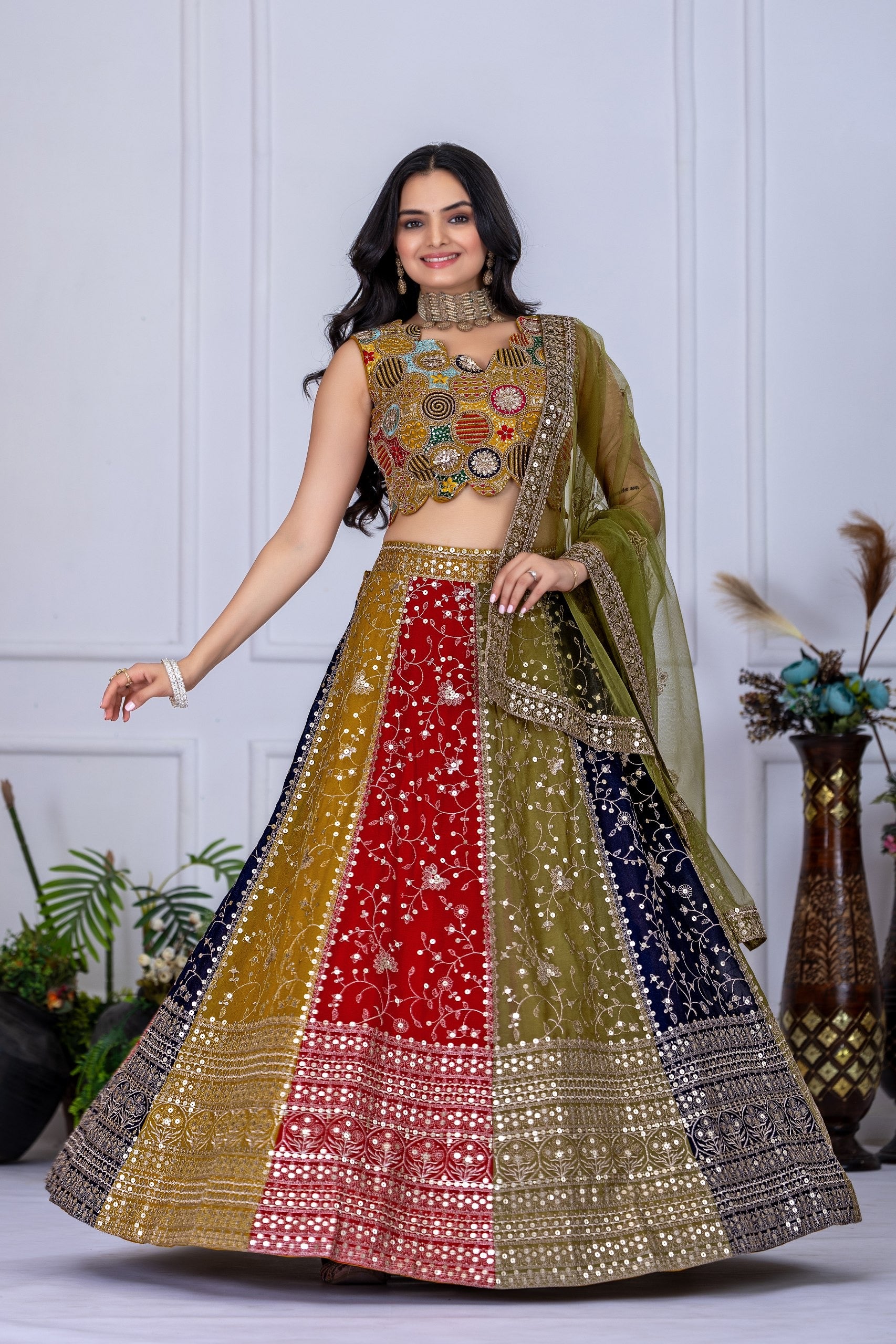 Royal threads Modern souls Presenting our latest lehenga collection