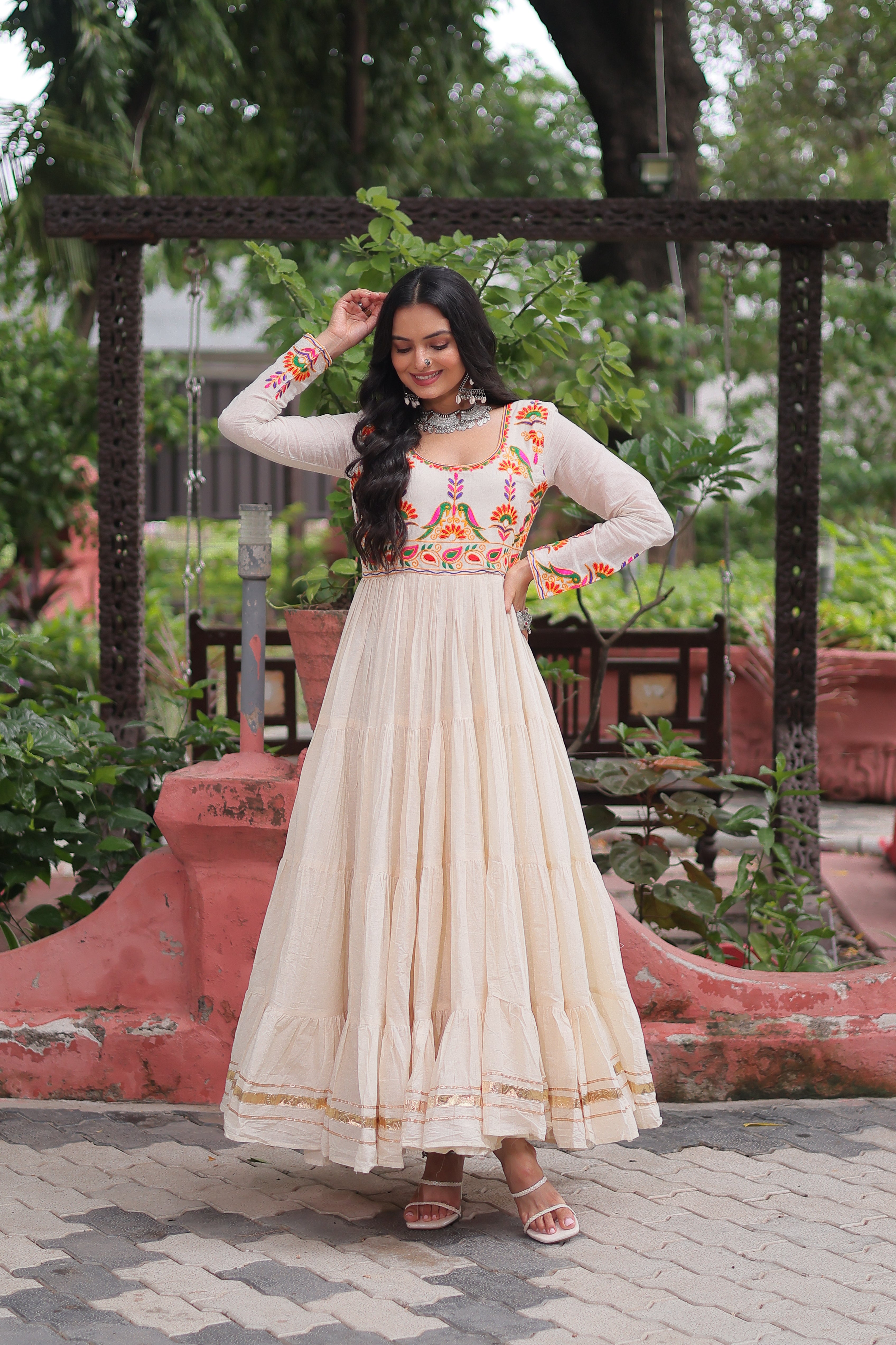 Sitara Mirror Anarkali Gown