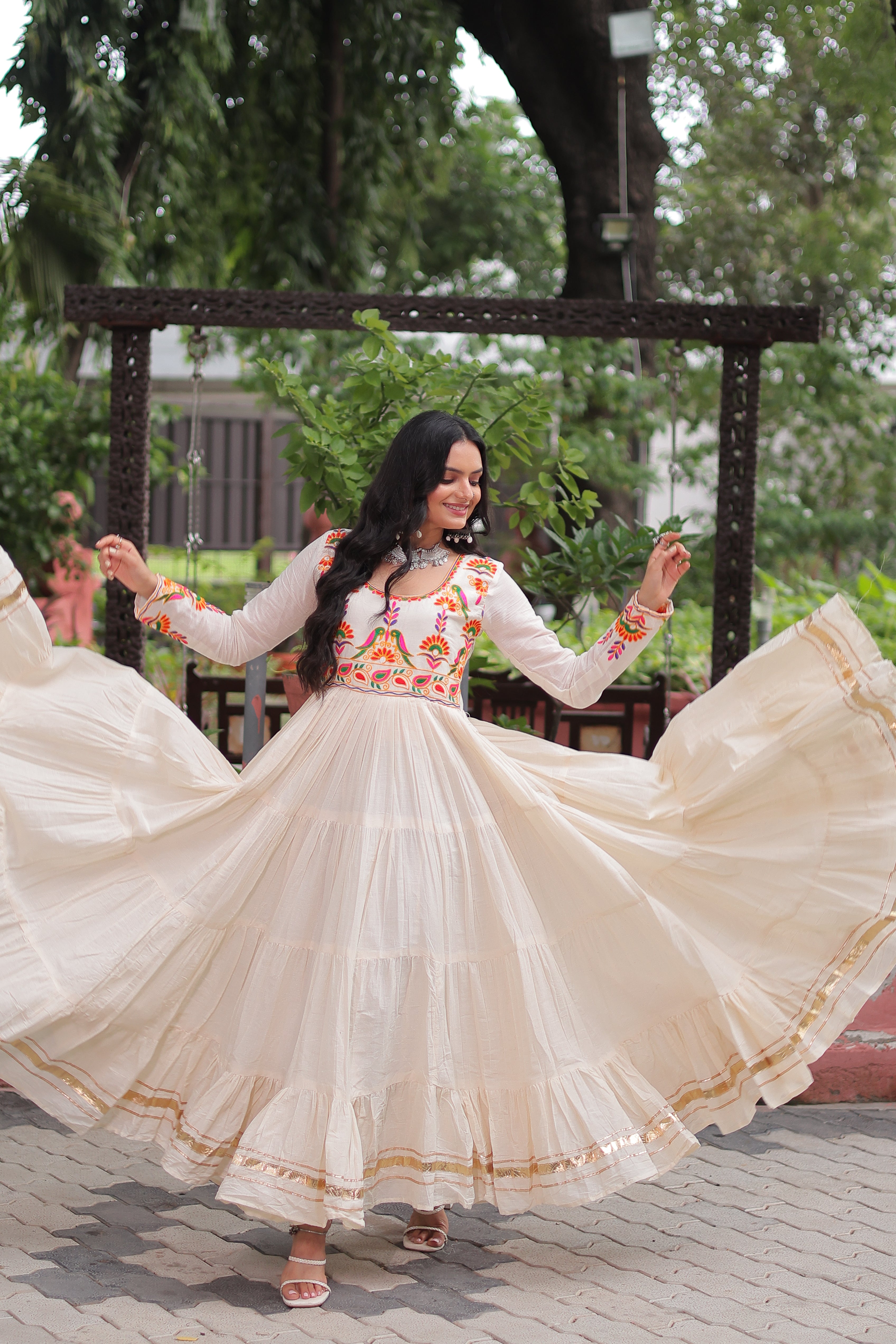 Sitara Mirror Anarkali Gown