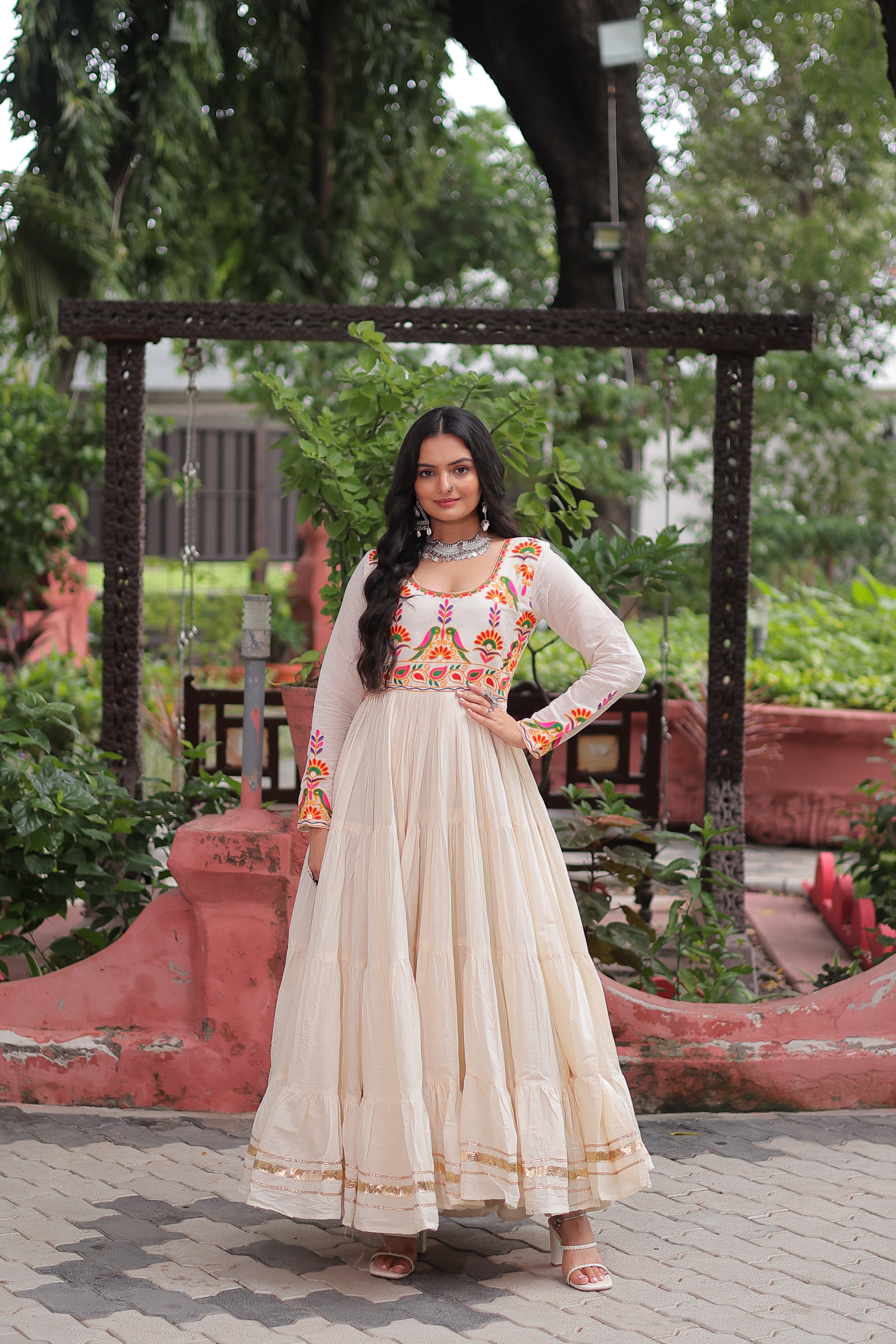 Sitara Mirror Anarkali Gown
