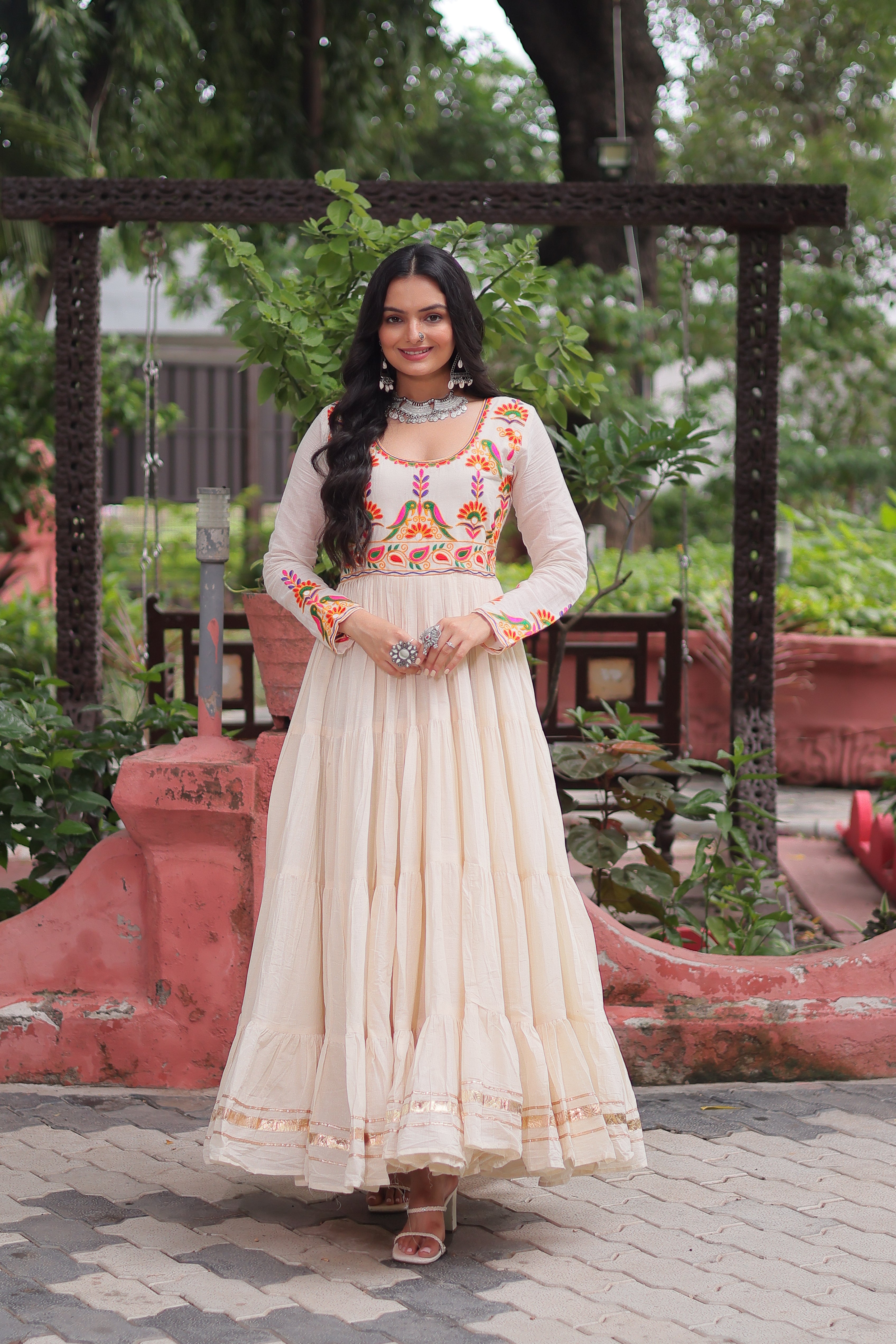 Sitara Mirror Anarkali Gown