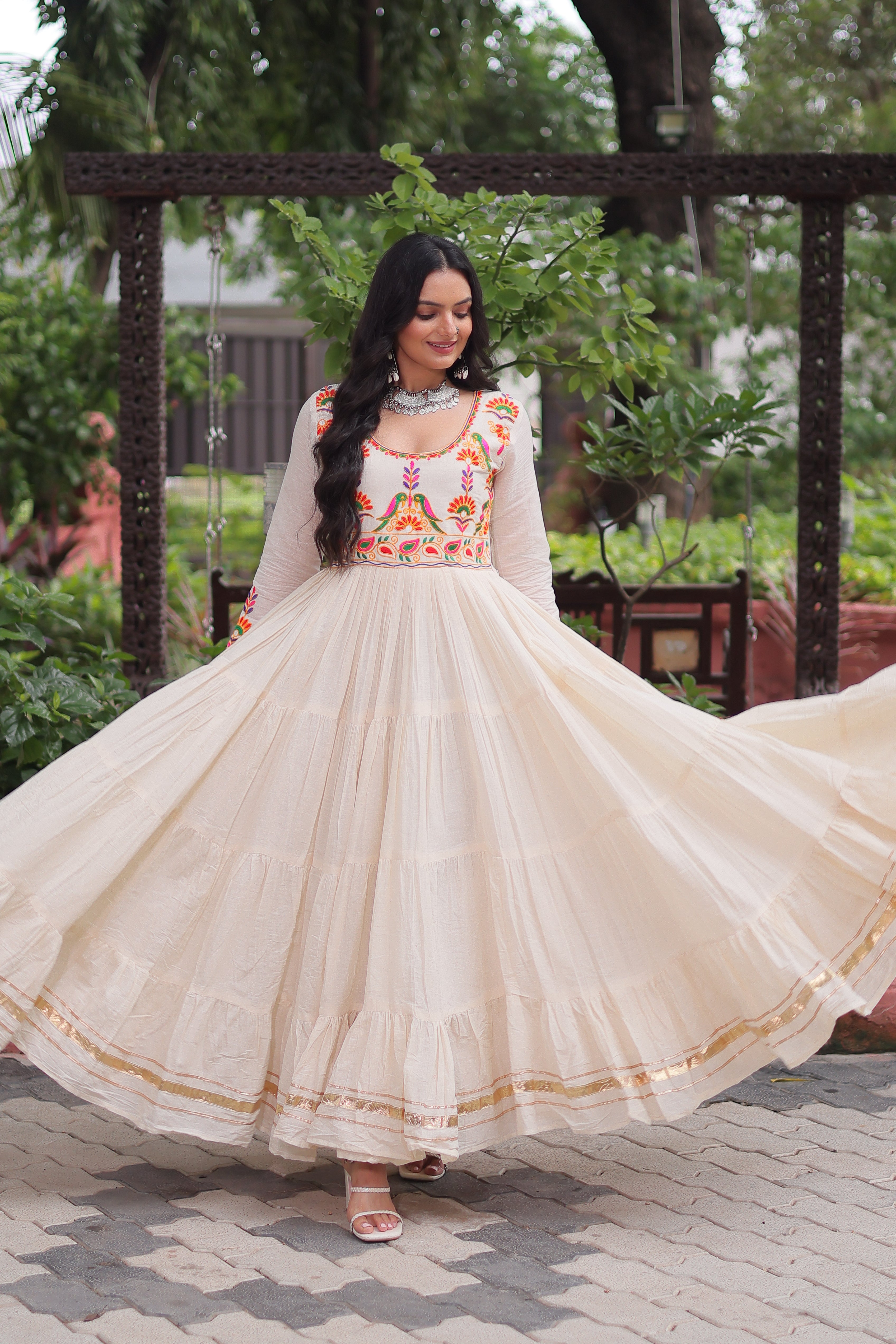 Sitara Mirror Anarkali Gown