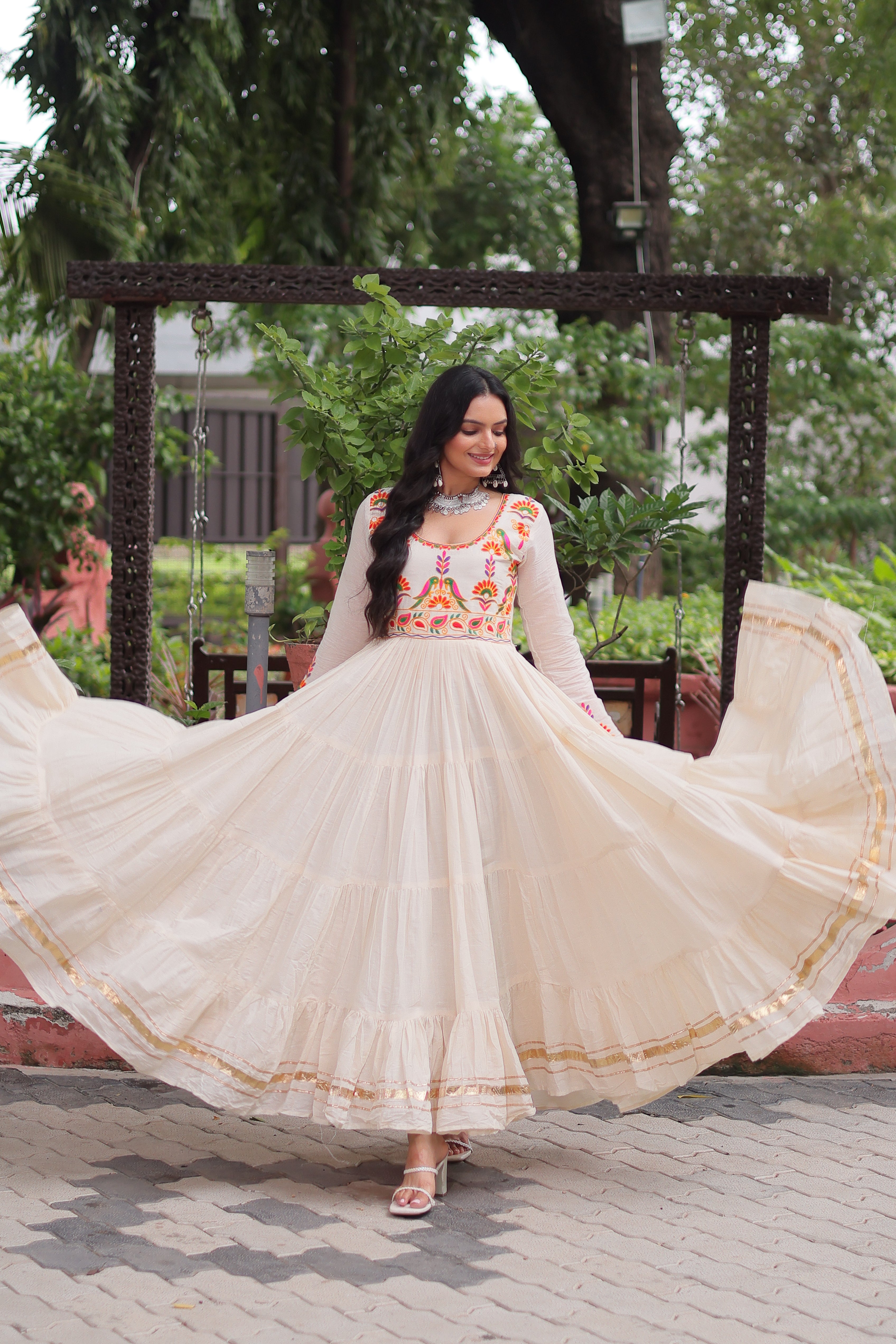 Sitara Mirror Anarkali Gown
