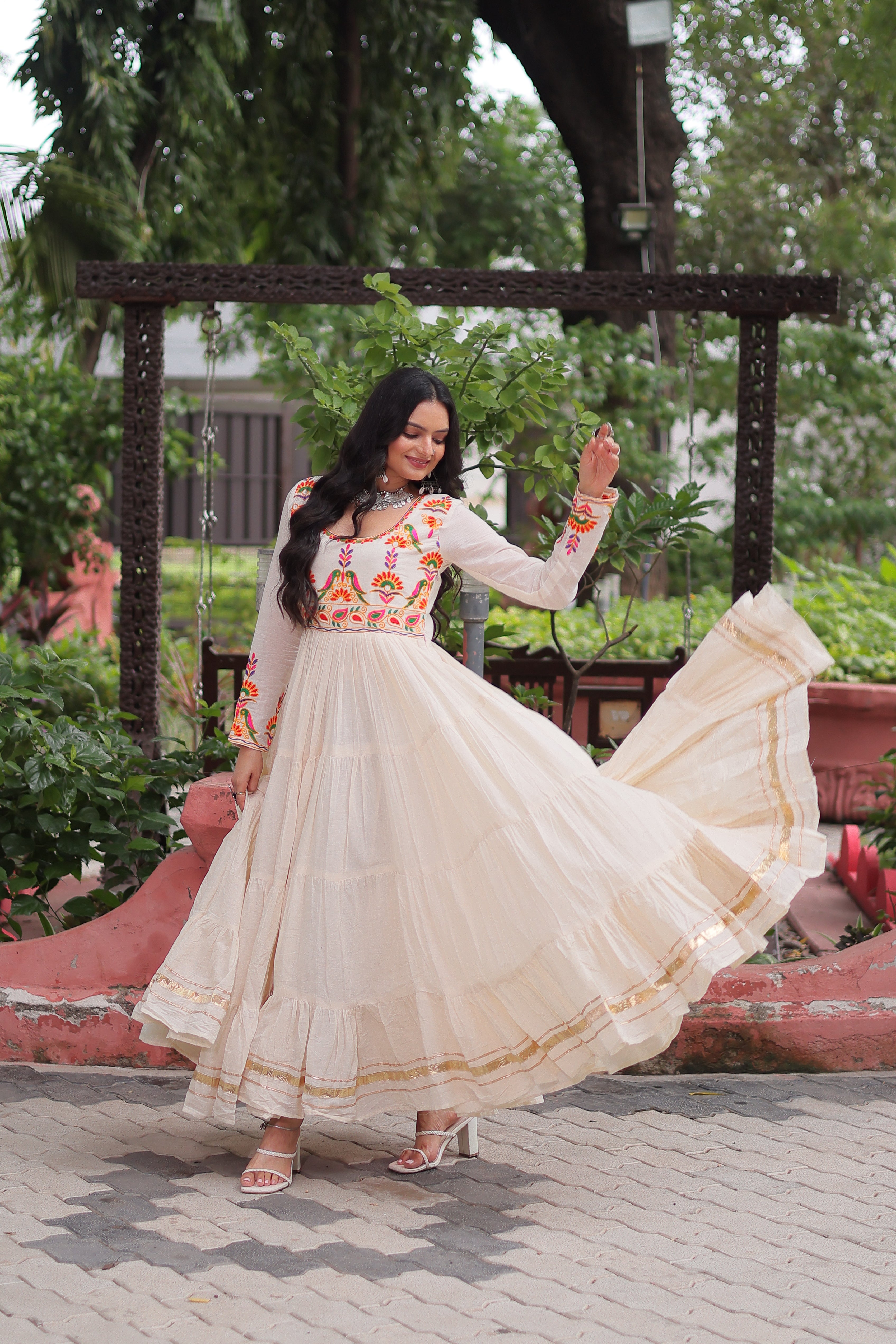 Sitara Mirror Anarkali Gown