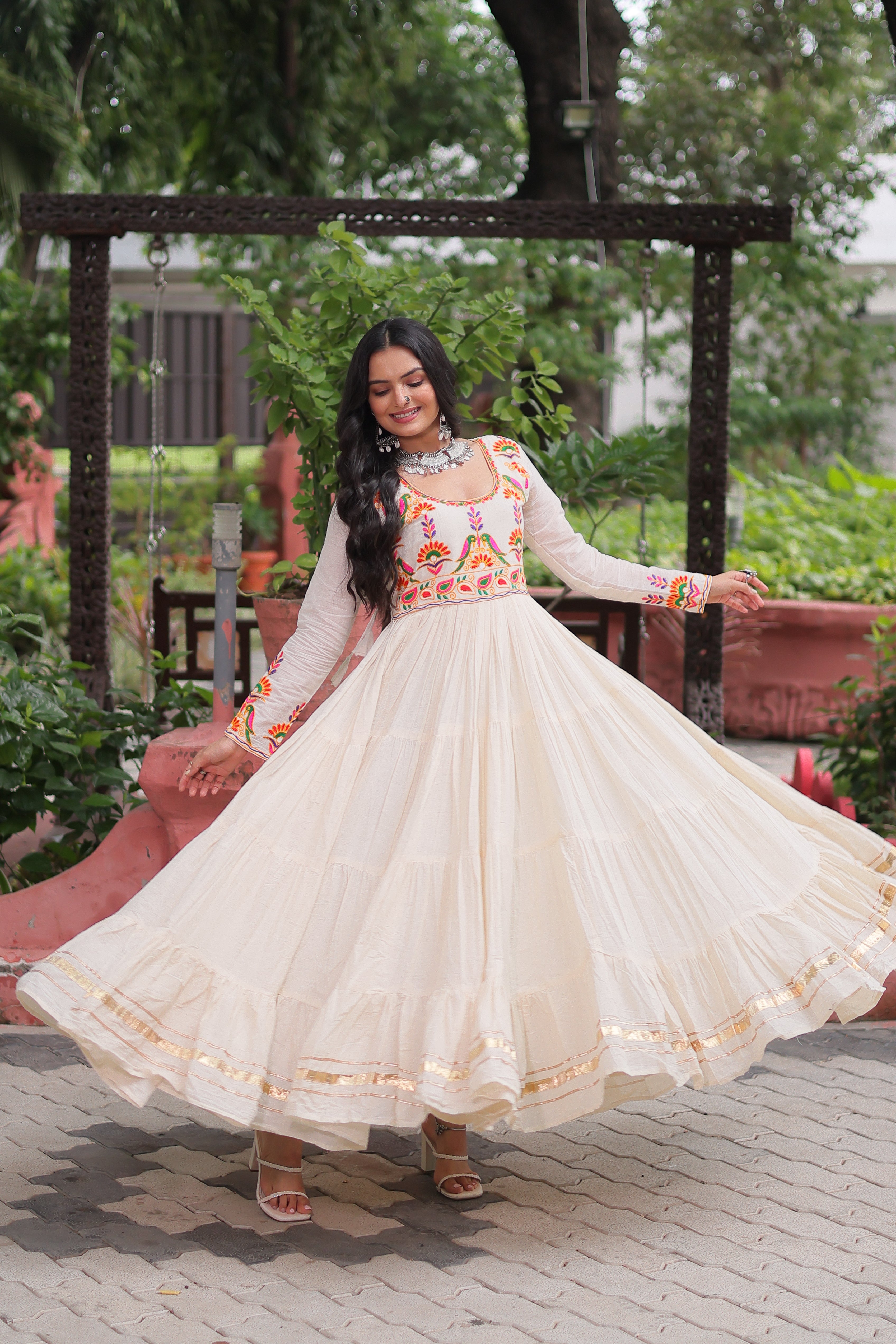 Sitara Mirror Anarkali Gown