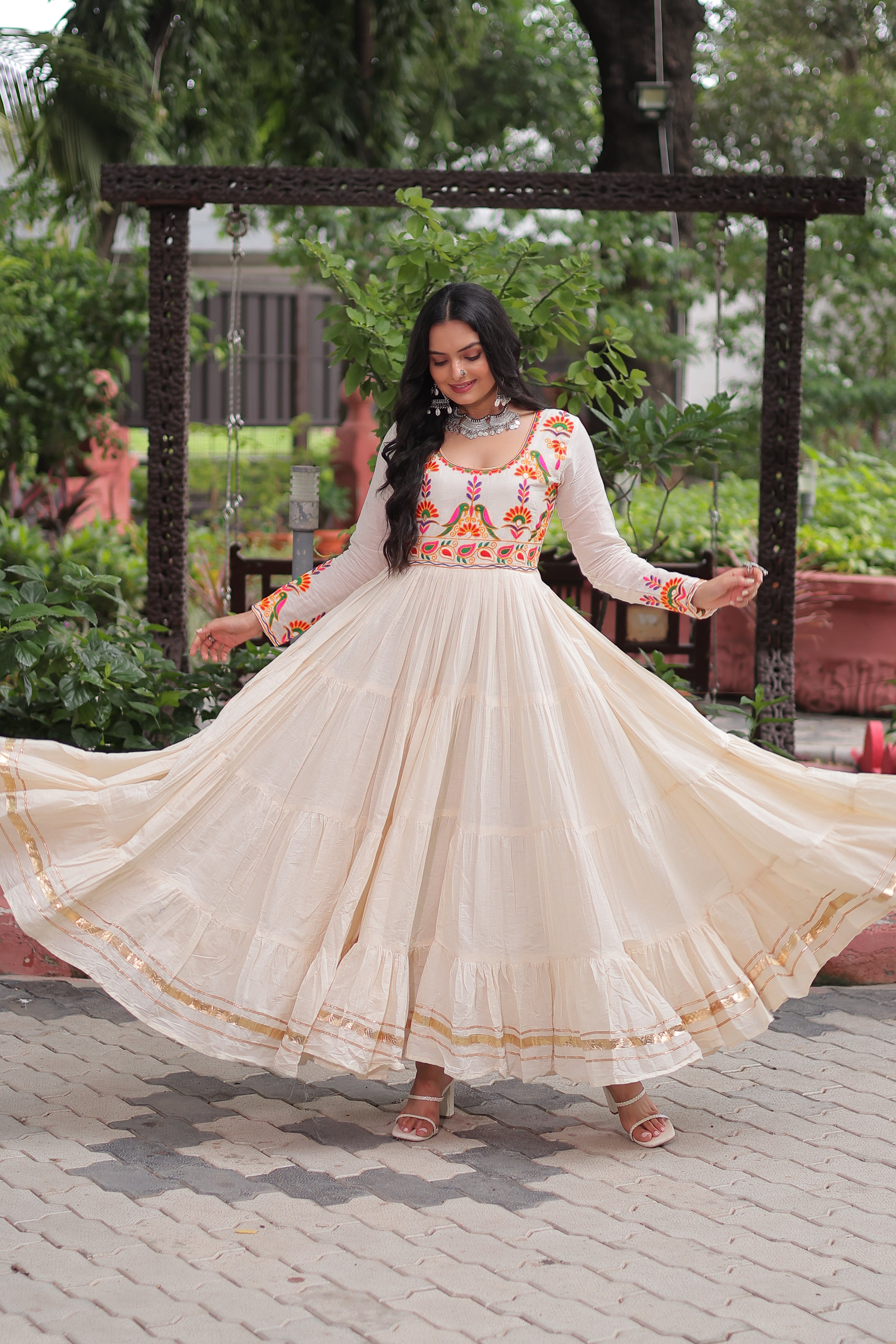 Sitara Mirror Anarkali Gown