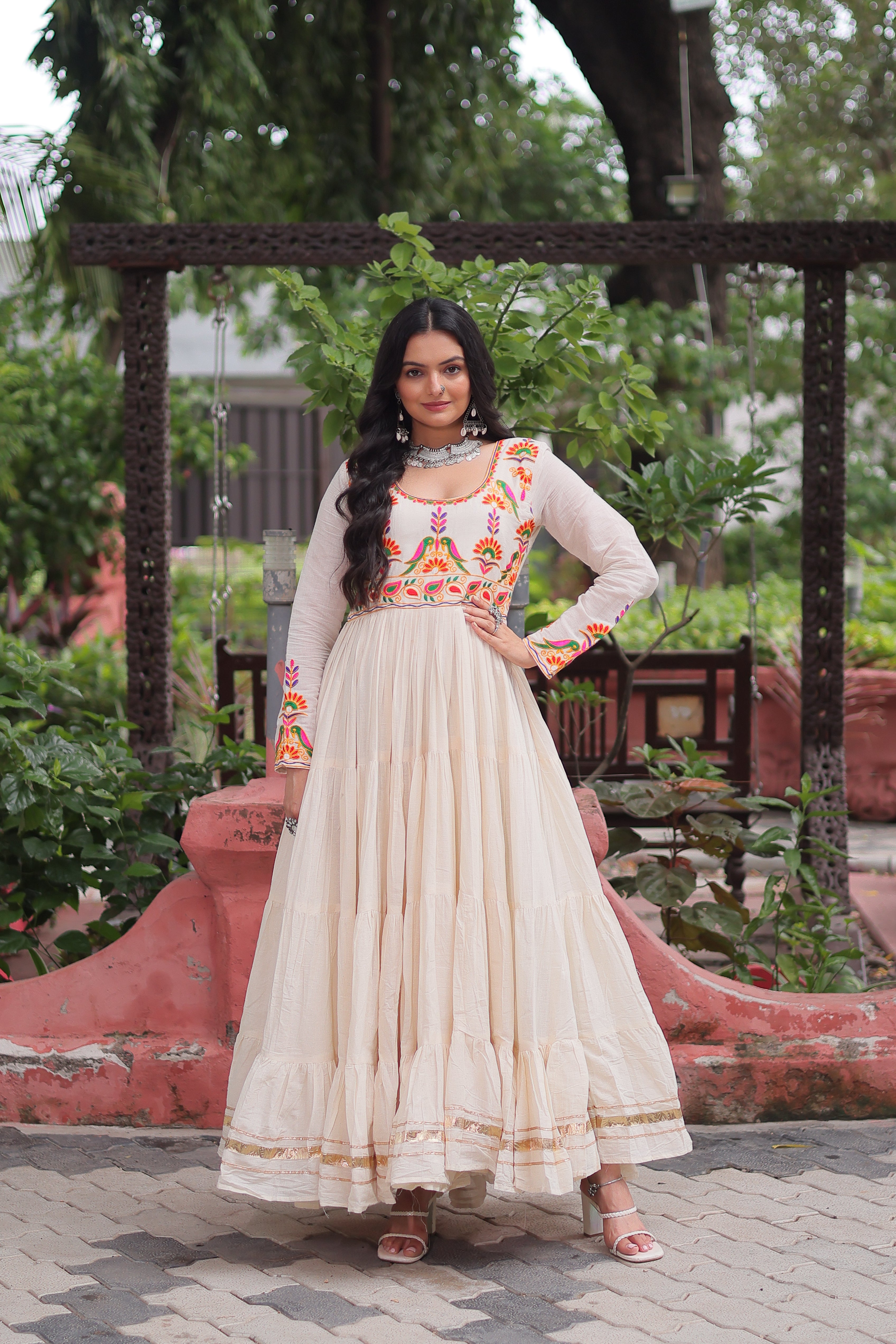 Sitara Mirror Anarkali Gown