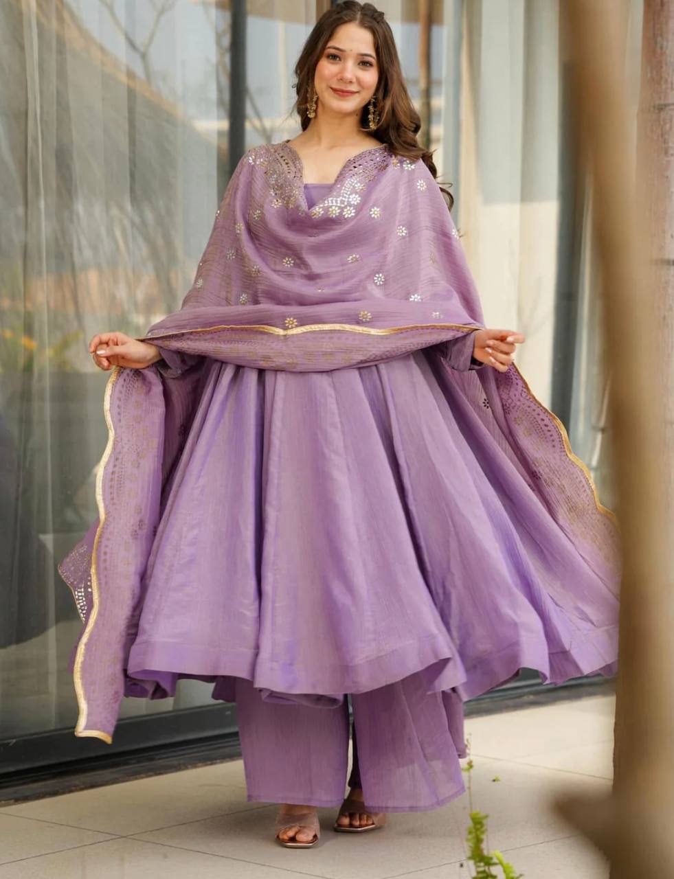Launching Heavy Designer Party Wear Look Gown-Dupatta in Heavy Embroidery Sequence Work