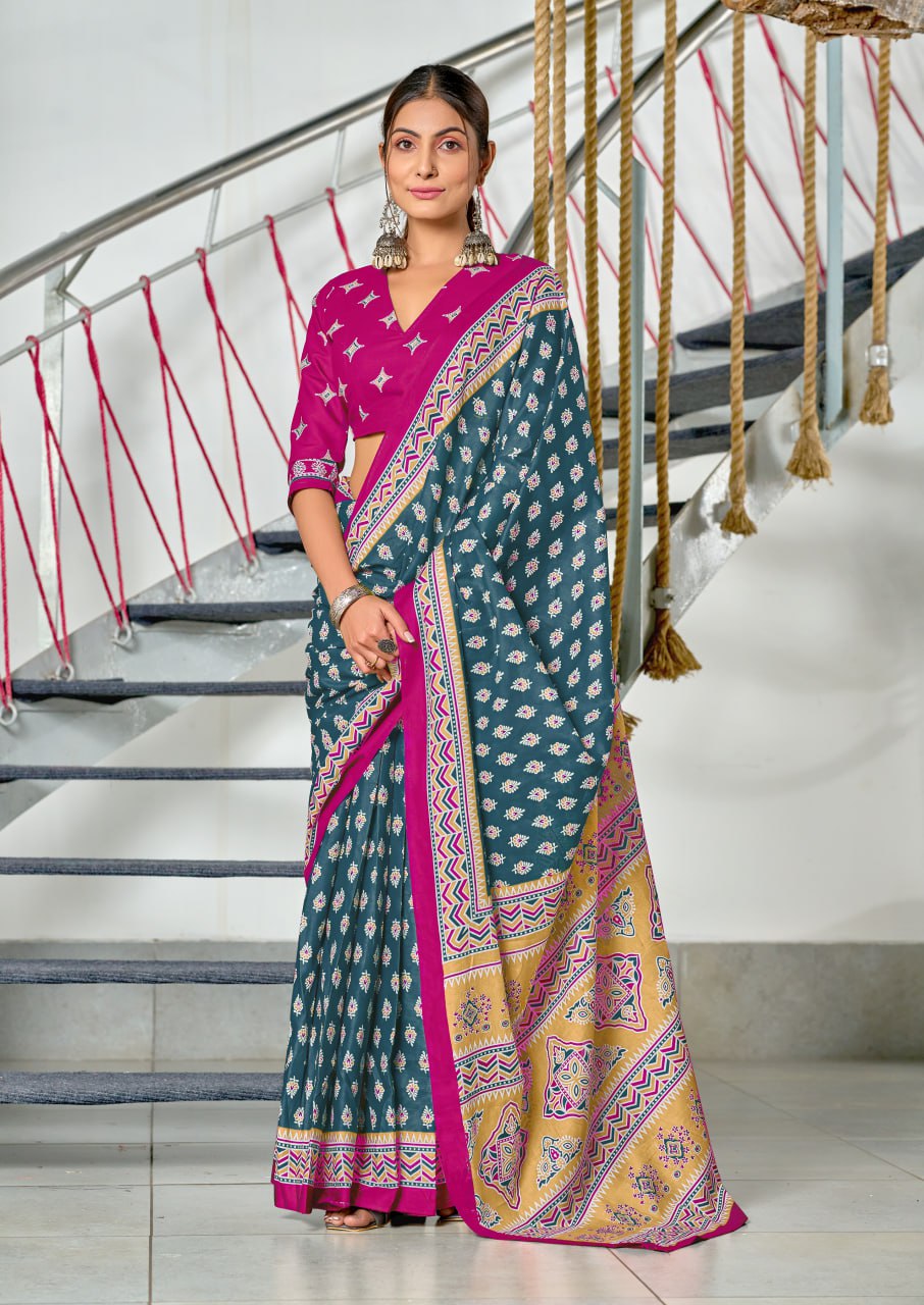 New Demanding Ajrakh Design Lunching