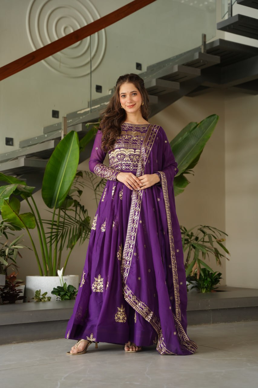 PREMIUM READYMADE GOWN-DUPATTA COLLECTIONS
