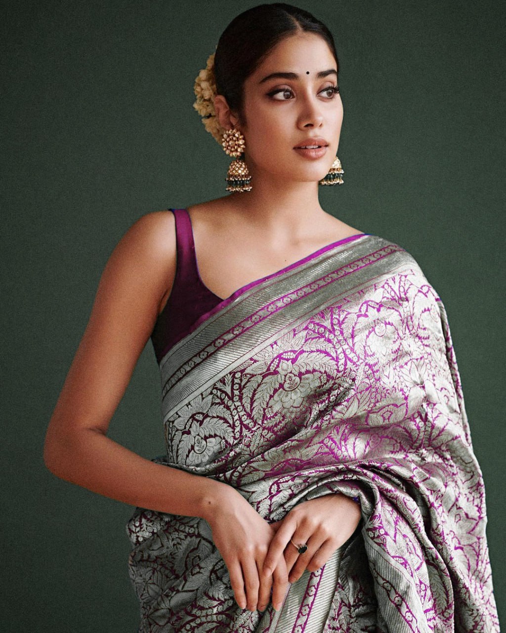 Banarasi Soft Lichi Silk Saree