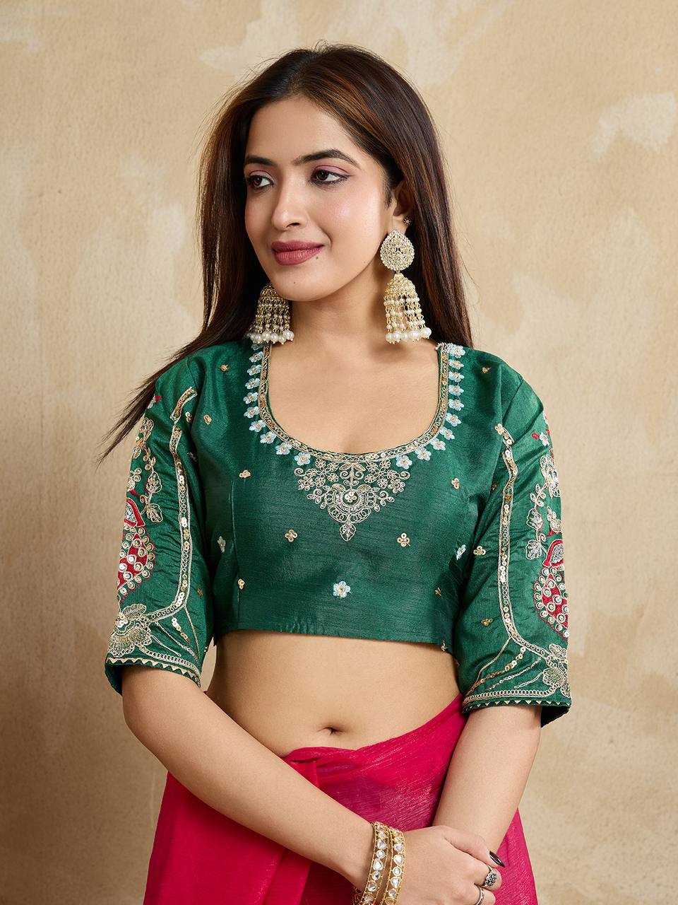 Party Wear Soft Fendy Chiffon silk Saree