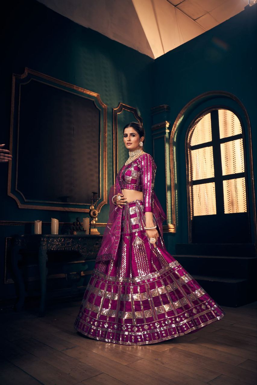 Presents Latest wedding lahengha-Choli
