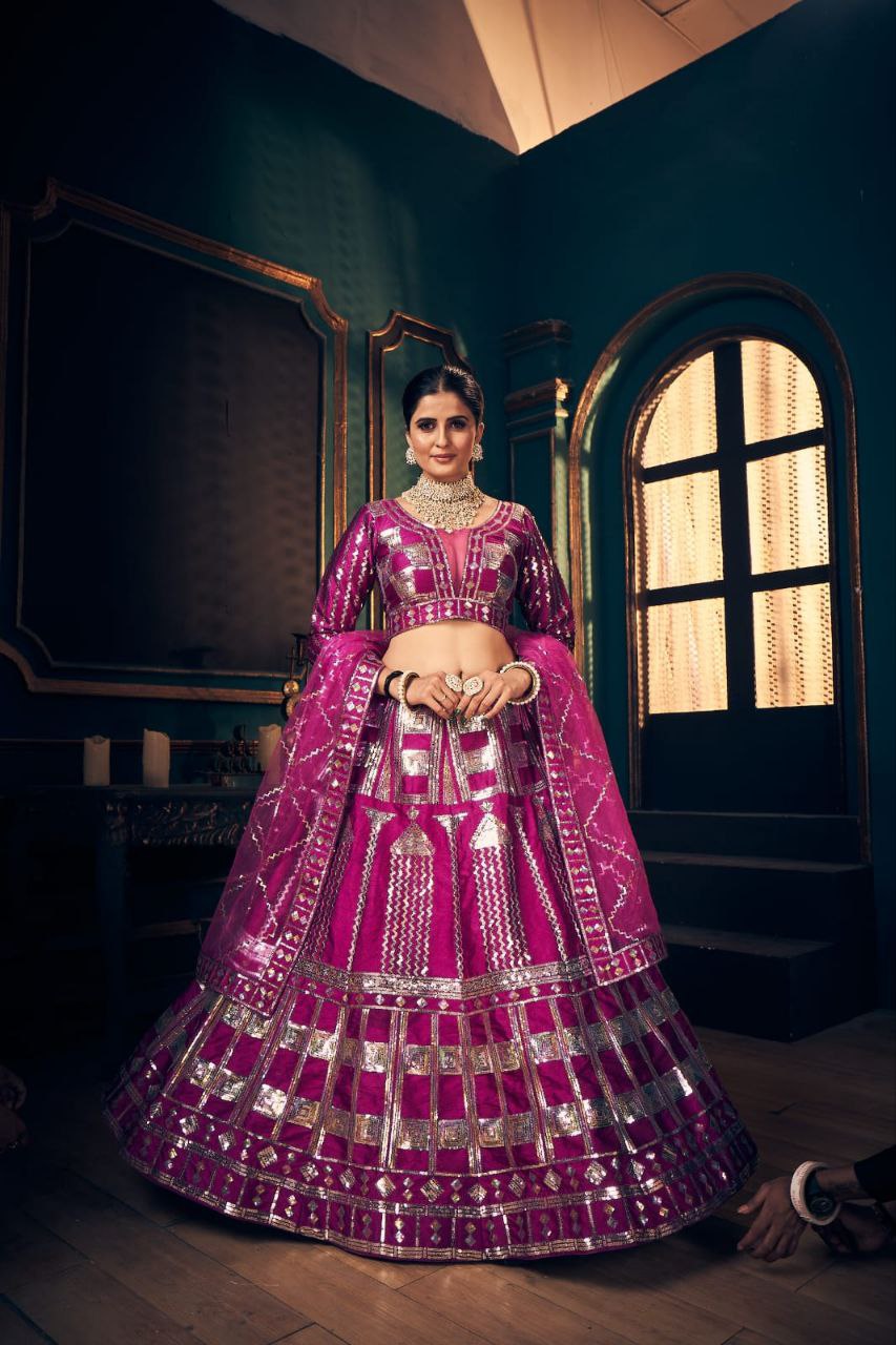 Presents Latest wedding lahengha-Choli